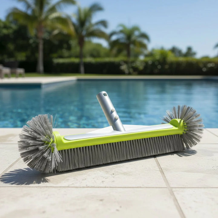 POOLBRUSH – Aluminum Pool Brush for Walls &amp; Corners Vestragear