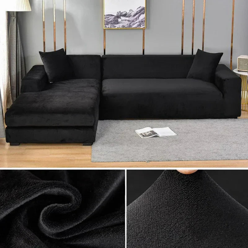 VeluFit Fluwelen Stretch Bankhoes – Luxe Bescherming & Comfort