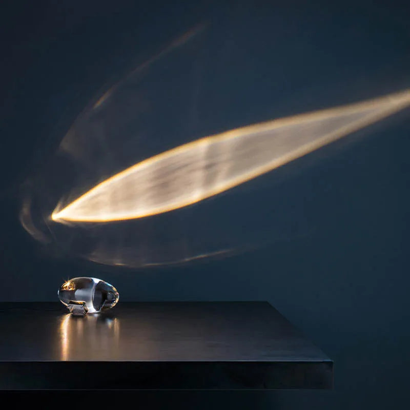 Auravine Kristal Oog Nachtlamp – Sterrenprojectie, Rustgevend Licht &amp; Luxe Design