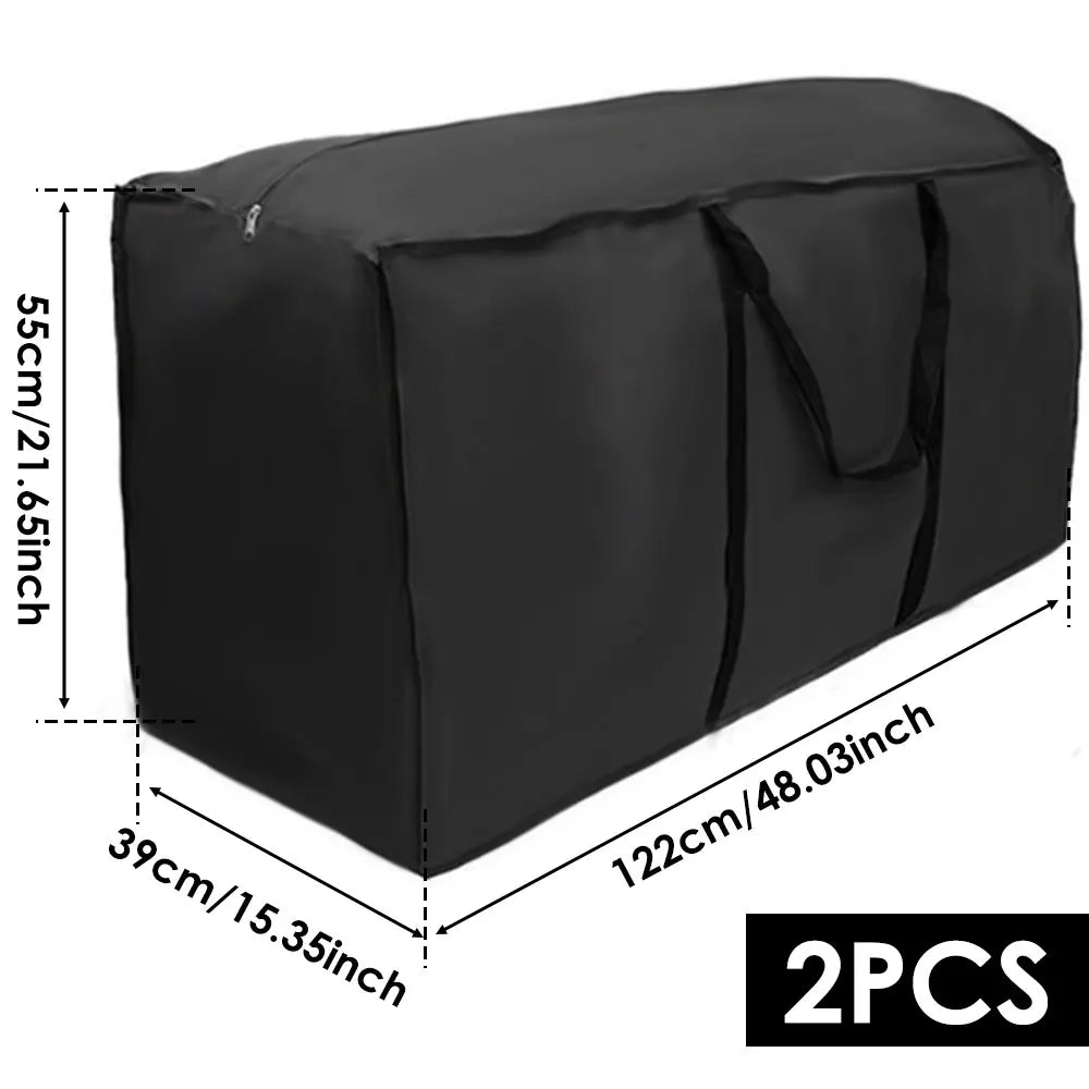 DryShield Bolsa de Armazenamento – Proteção Impermeável para Almofadas de Jardim &amp; Móveis