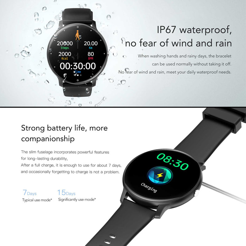Smartwatch – Bluetooth Bellen, 1.39" HD Scherm &amp; 360×360 Resolutie (Copy) VestraGear
