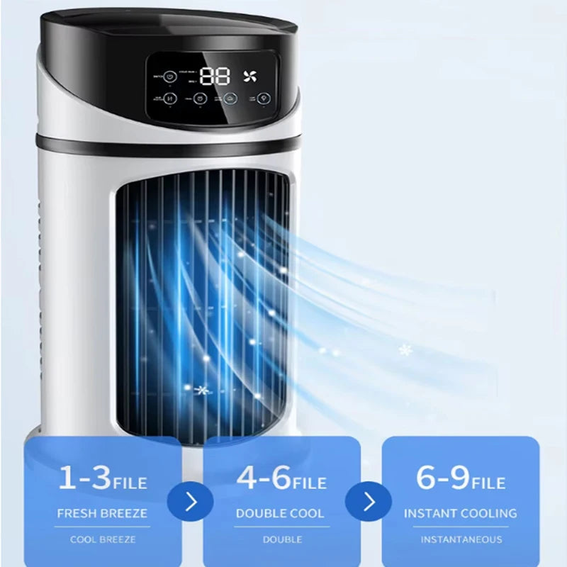 Portable Mini Conditioner Water Cooling Fan Water Cooling Conditioning air Cooler for Office Home Air Conditioner VestraGear