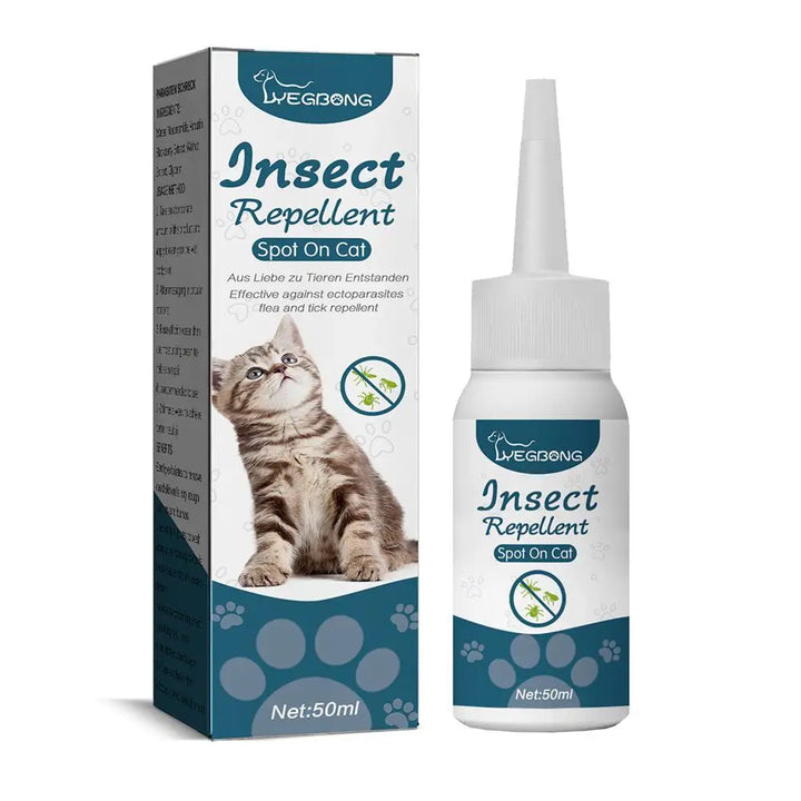 Katzen Spot-On – Pflanzenbasiertes Pflegeöl mit Tropfflasche für Fellbereiche Bolendo