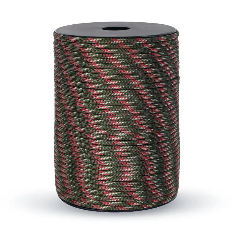 100m Norvo Survival Paracord – 9-Kern Militaire 550 Paracord Touw voor Outdoor &amp; Handwerk Vestragear