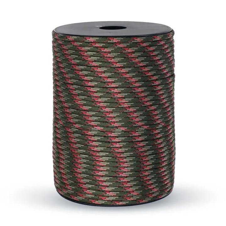 100m Norvo Survival Paracord – 9-Kern Militaire 550 Paracord Touw voor Outdoor &amp; Handwerk Vestragear
