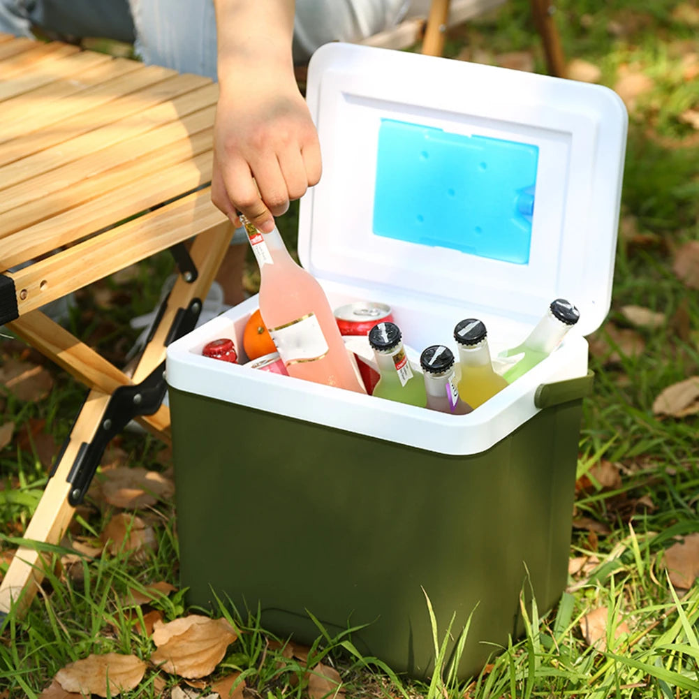 13/6L Cooler Box Portable Camping Refrigerator Incubator Large Capacity Car Ice Bucket Heat Preservation Camping BBQ Equipment VestraGear