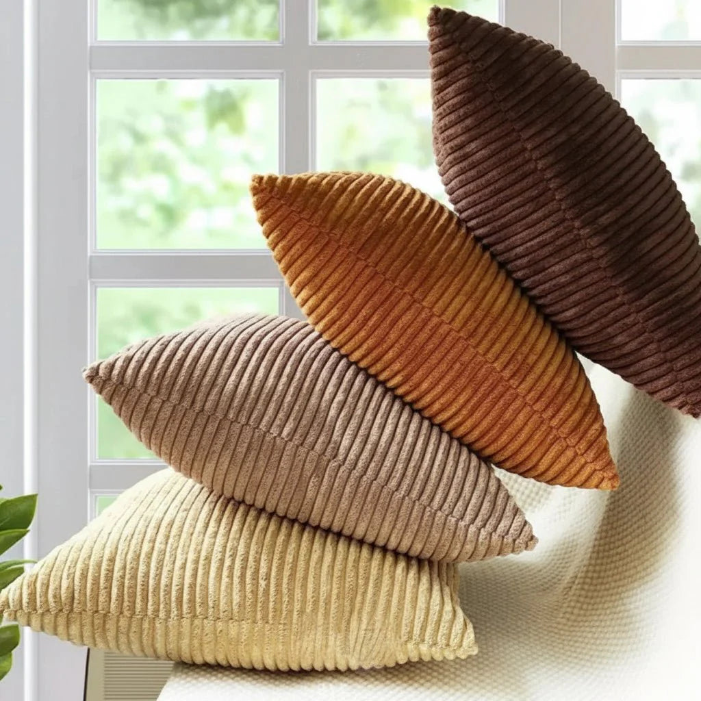 PLUSHCORD – Soft Corduroy Pillowcase Made of Cotton Vestragear