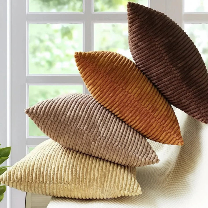 PLUSHCORD – Soft Corduroy Pillowcase Made of Cotton Vestragear