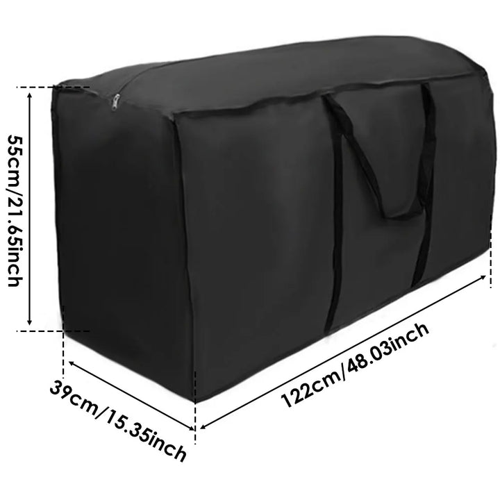 DryShield Bolsa de Armazenamento – Proteção Impermeável para Almofadas de Jardim &amp; Móveis