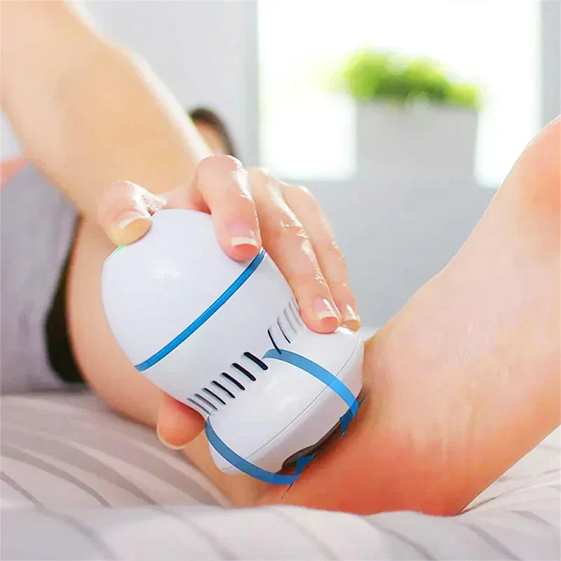 Pedivio – Éliminateur électrique de callosités avec aspiration pour des pieds doux