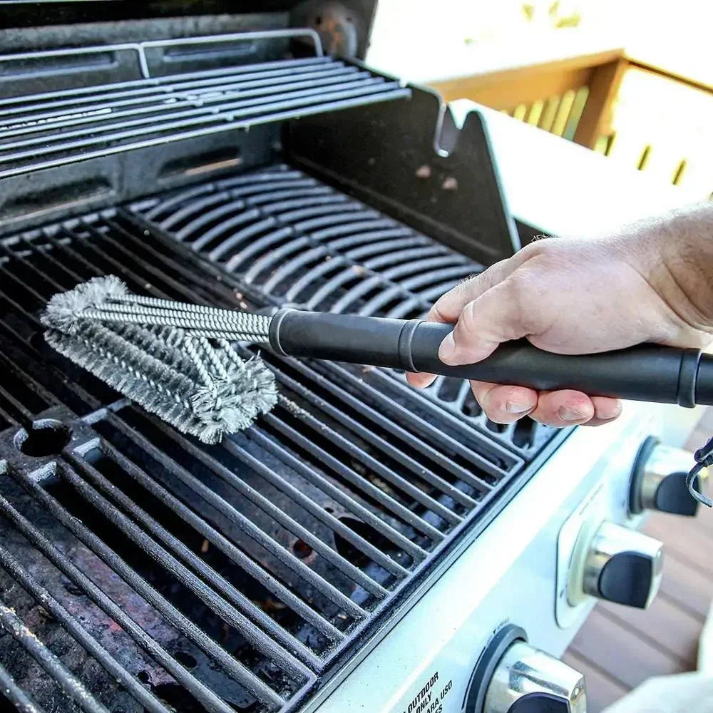 GRATECLEAN – Grill Grate Cleaning Brush with Stainless Steel Bristles Vestragear
