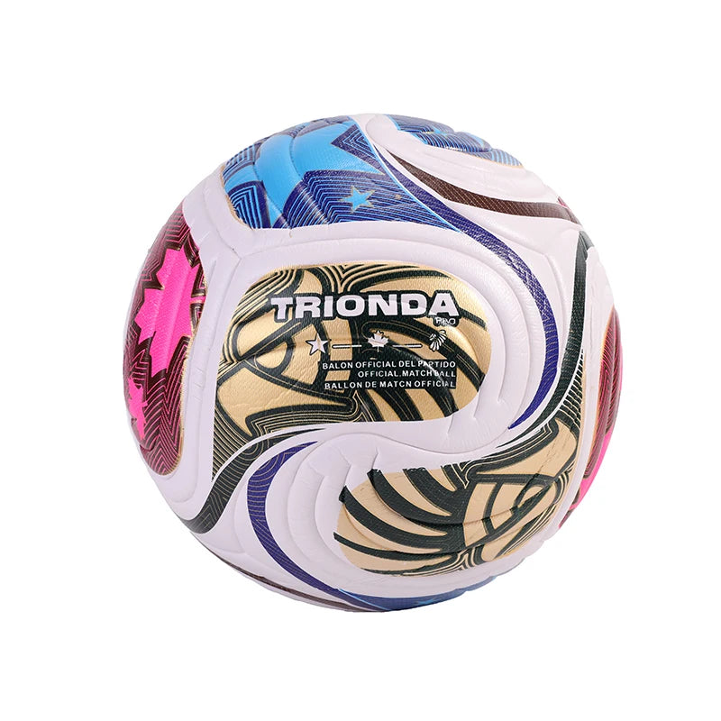2026 High Quality Soccer Ball Official Size 5 PU Material Seamless Wear Resistant Match Training Football Futbol Voetbal Bola VestraGear