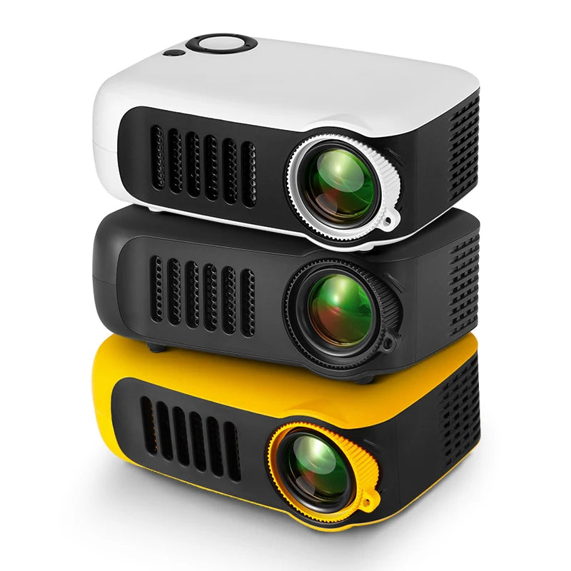 MINI Projector Portable 3D LED Video Projectors Home Cinema Theater Game Laser Beamer Smart TV BOX 1080P 4K Via HD Port A2000 VestraGear