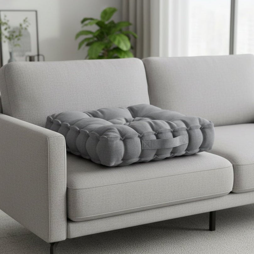 SQUARIA – Square Seat Cushion with Handle for Steady Comfort Vestragear