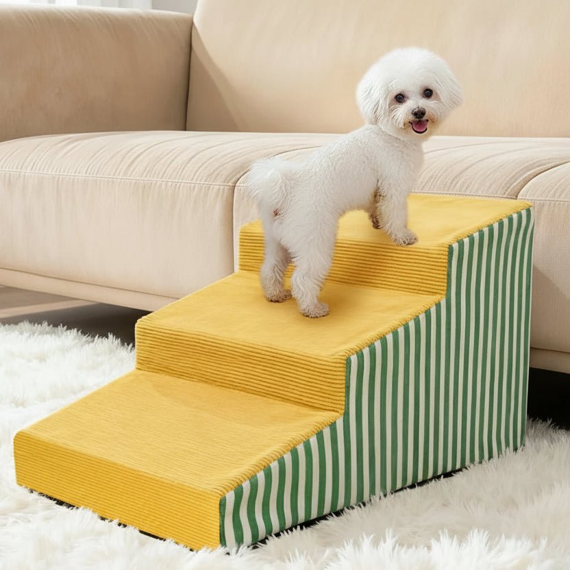 PAWGLIDE CORE – Supportive Foam Dog Stair with Gentle Incline and Secure Grip Vestragear