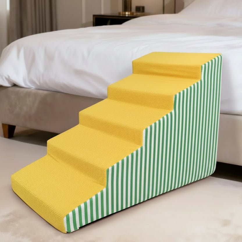 PAWGLIDE CORE – Supportive Foam Dog Stair with Gentle Incline and Secure Grip Vestragear