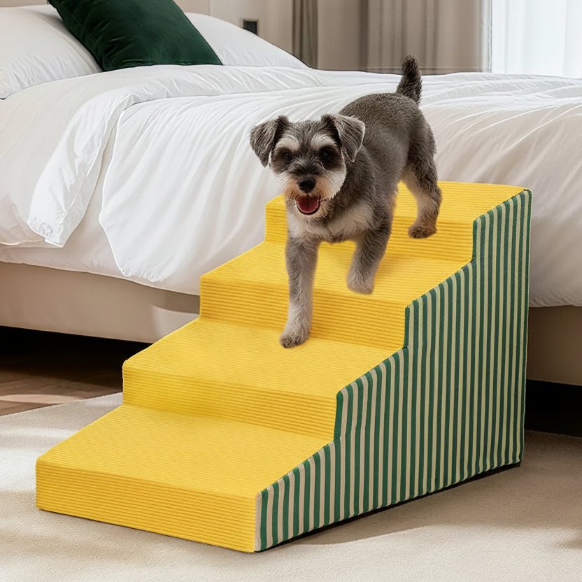 PAWGLIDE CORE – Supportive Foam Dog Stair with Gentle Incline and Secure Grip Vestragear