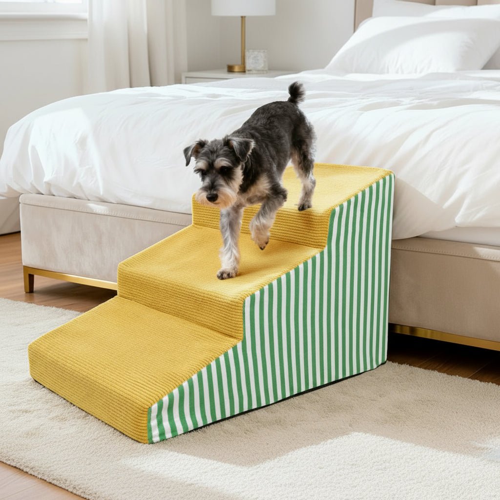 PAWGLIDE CORE – Supportive Foam Dog Stair with Gentle Incline and Secure Grip Vestragear