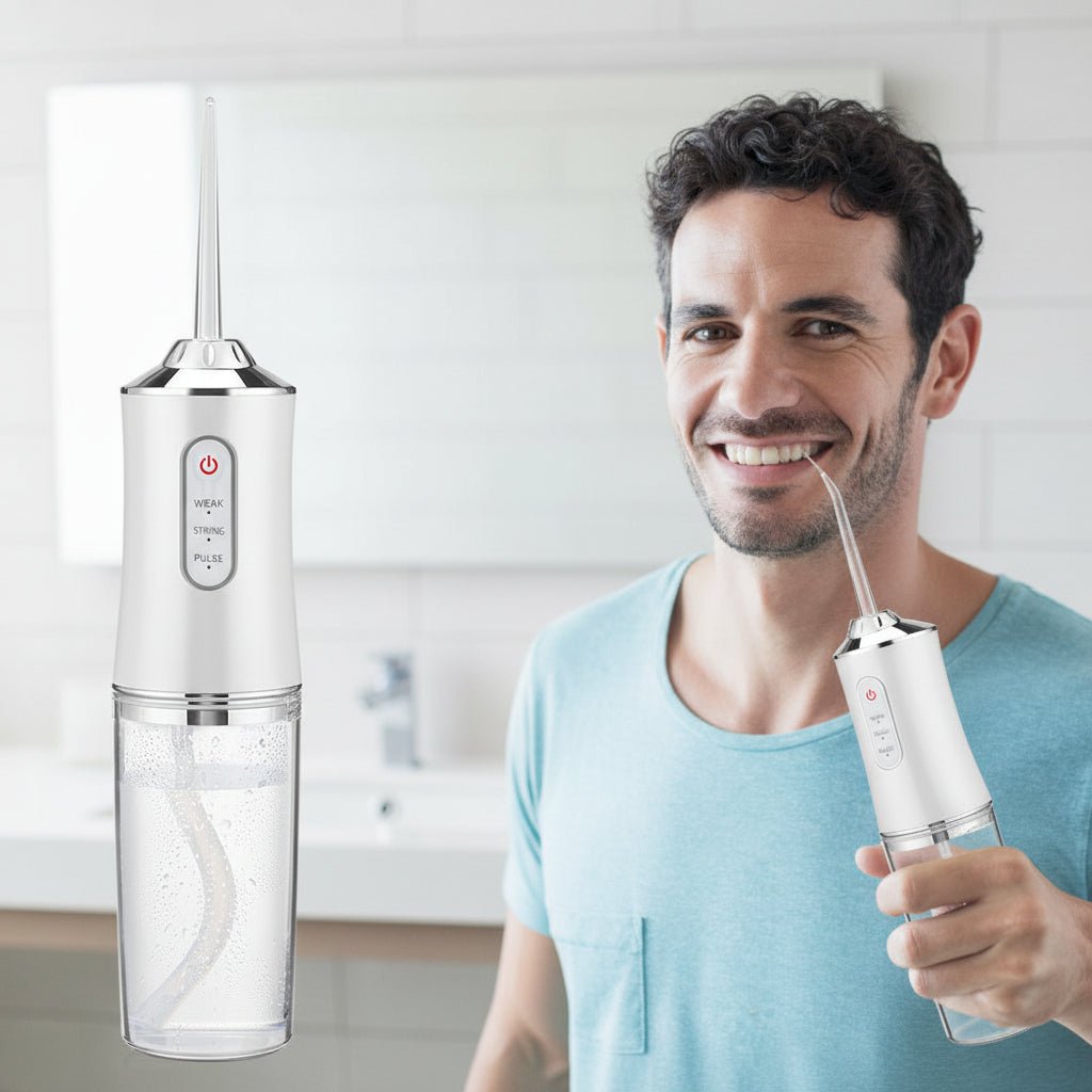SMILEFRESH – Waterflosser met 3 drukinstellingen en 360°-mondstuk 1