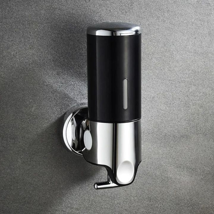 SOAPFORT – Hoogwaardige wandzeepdispenser met elegant roestvrijstalen design 9