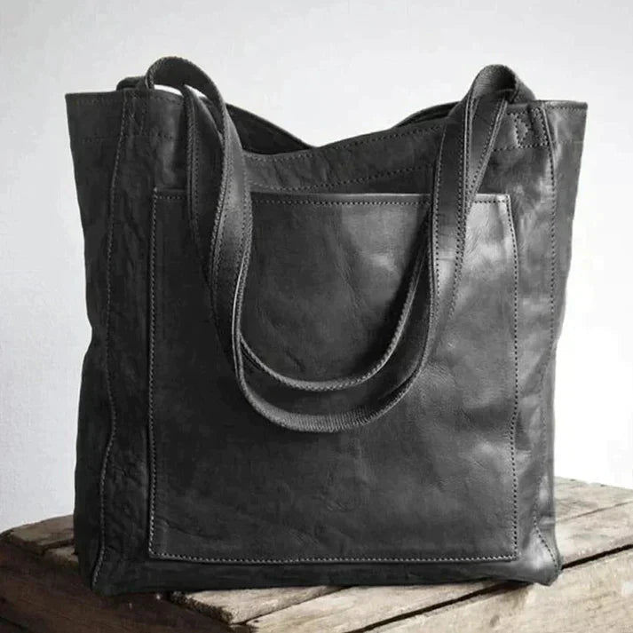 Borsa a tracolla in pelle – Design spazioso, chiusura robusta e tracolla confortevole