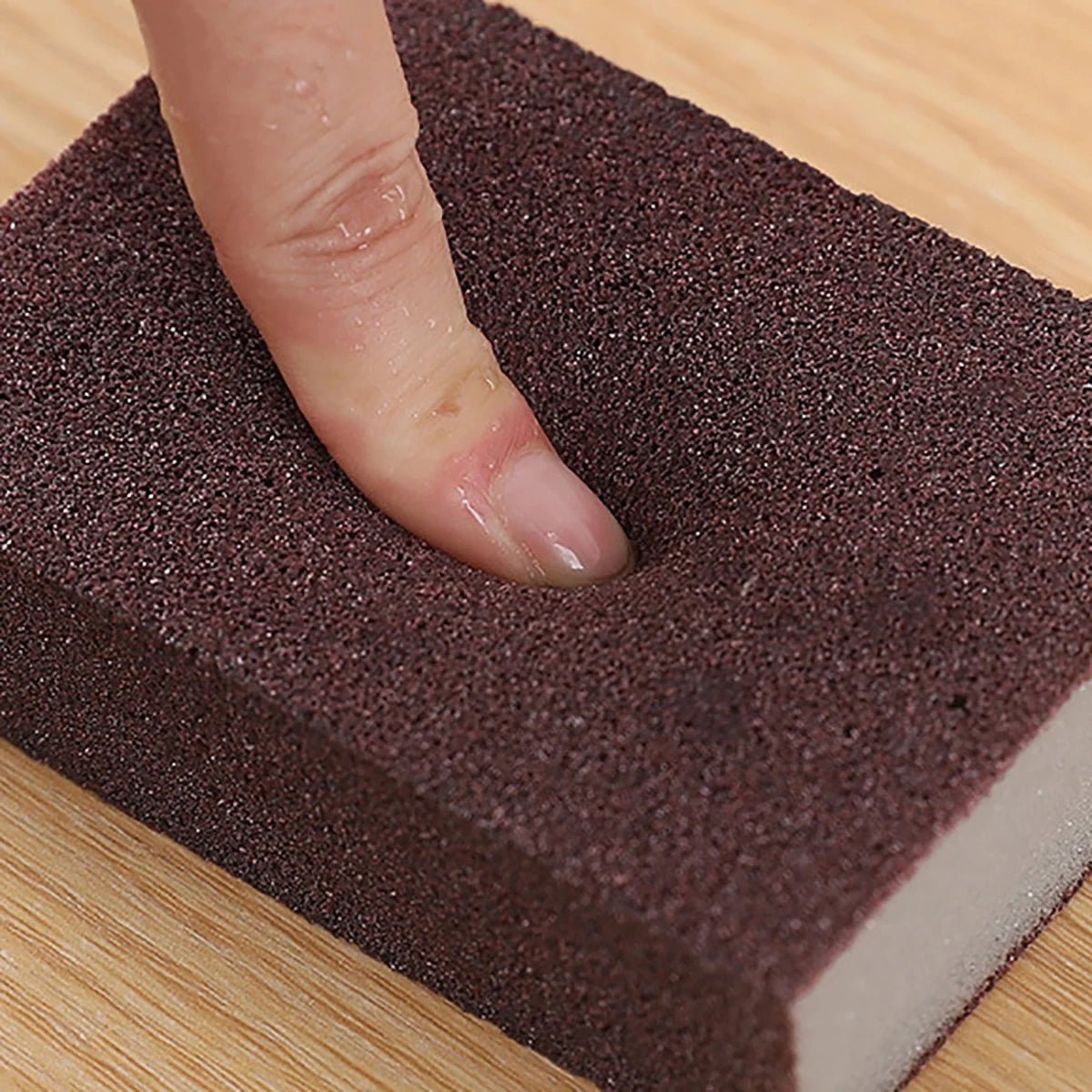 STAINOVA – Magische reinigingsspons met borstel voor het verwijderen van hardnekkige vlekken en vet 4