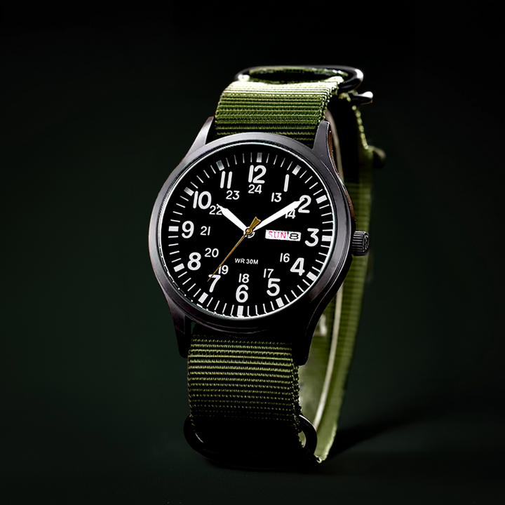 Valdor – Orologio da uomo da esterno 100m impermeabile &amp; vetro zaffiro antigraffio