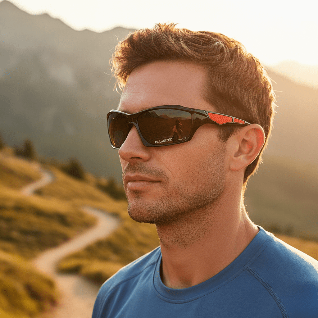 BRIGHTONIX – Round polarized sunglasses with UV400 eye protection Bolendo