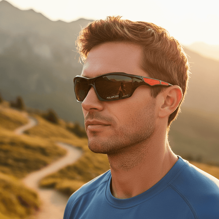 BRIGHTONIX – Round polarized sunglasses with UV400 eye protection Bolendo
