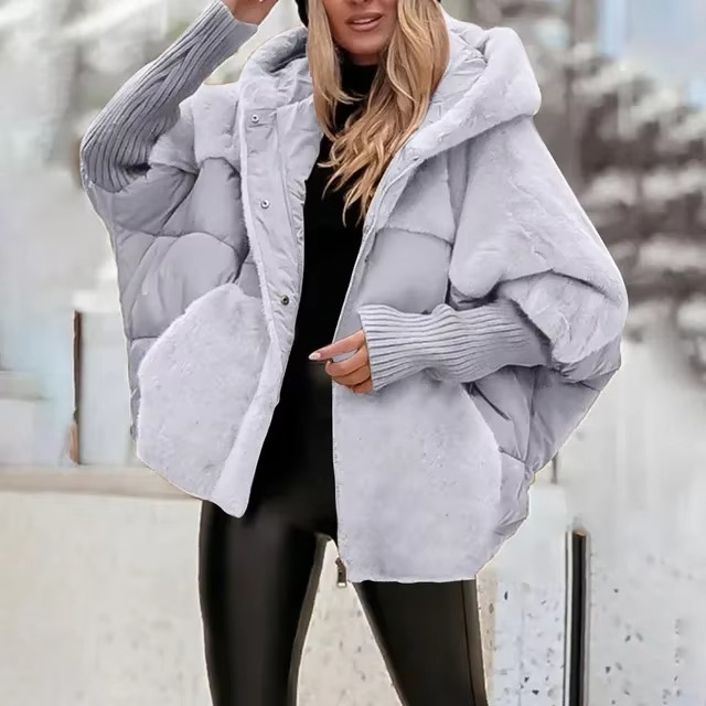Aurelia Dames Winterjas – Warm, Comfortabel &amp; Tijdloos Effen Ontwerp
