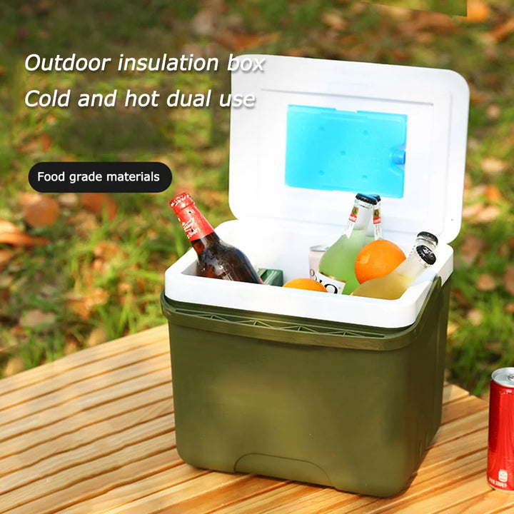 13/6L Cooler Box Portable Camping Refrigerator Incubator Large Capacity Car Ice Bucket Heat Preservation Camping BBQ Equipment VestraGear