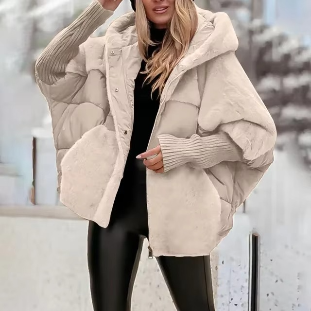 Aurelia Dames Winterjas – Warm, Comfortabel &amp; Tijdloos Effen Ontwerp