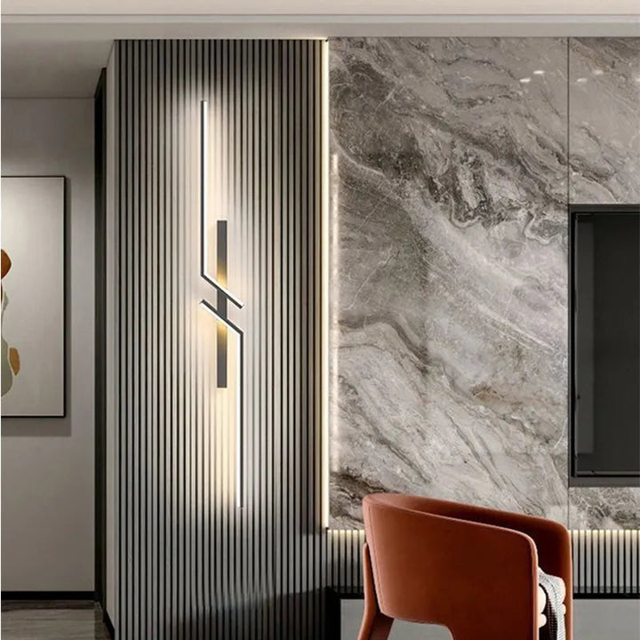 Geometra Moderne Candeeiro de Parede – Design Geométrico &amp; Iluminação Decorativa de Realce