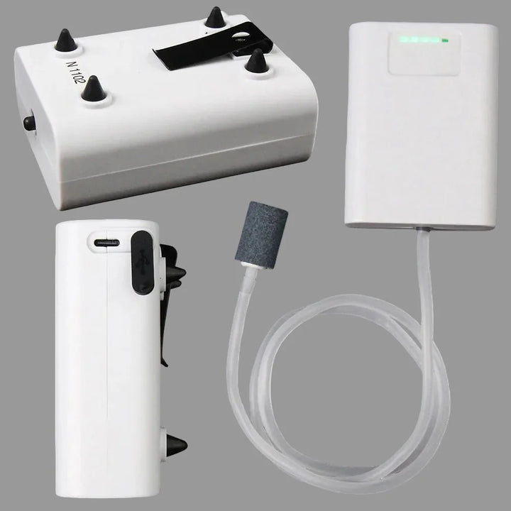 OXYBUBBLE – Portable USB Air Pump for Fish Tanks Vestragear