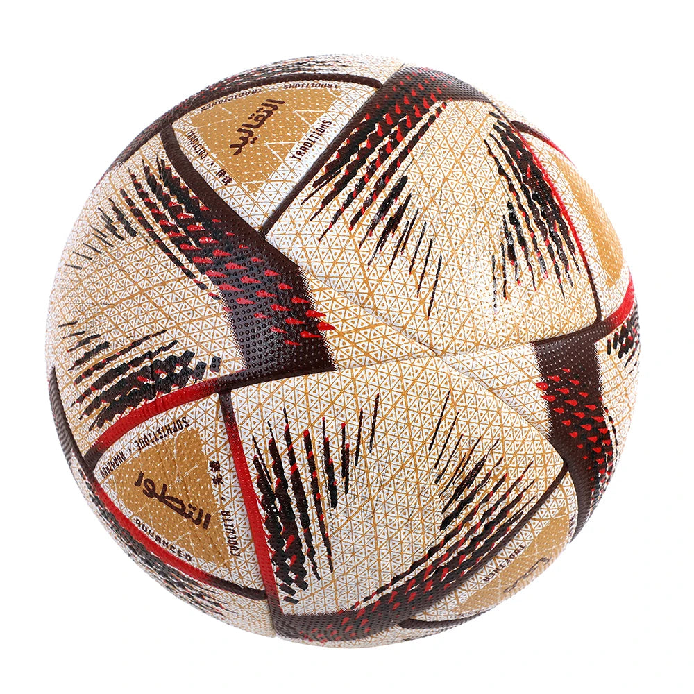 2026 High Quality Soccer Ball Official Size 5 PU Material Seamless Wear Resistant Match Training Football Futbol Voetbal Bola VestraGear