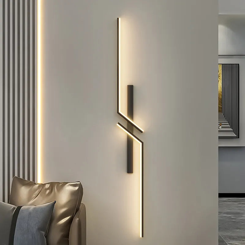 Lampada da parete moderna Geometra – Design geometrico e illuminazione decorativa d'accento