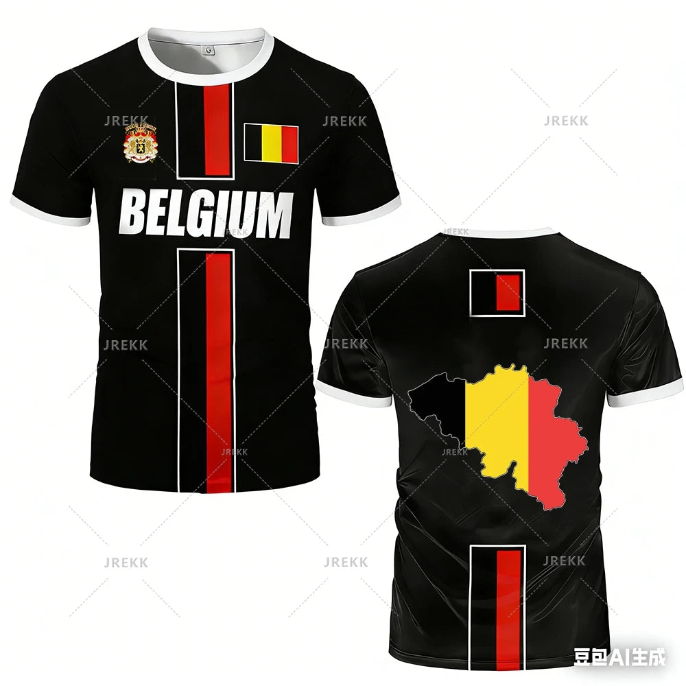 New Belgium Football Jersey Men&