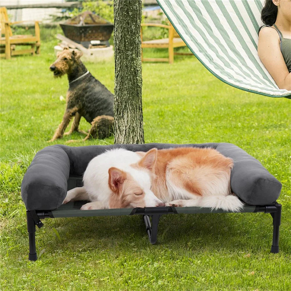 DOGHAVEN – Elevated Dog Bed for Garden &amp; Outdoor Vestragear