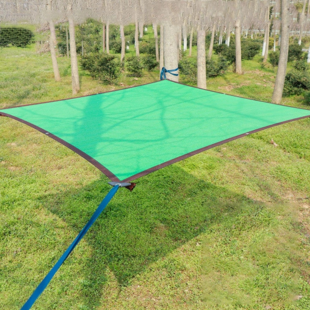 Schaduwdoek HDPE voor buiten met UV-werende structuur – rechthoekig zonwerende doek voor tuin terras balkon | Sansoti 4
