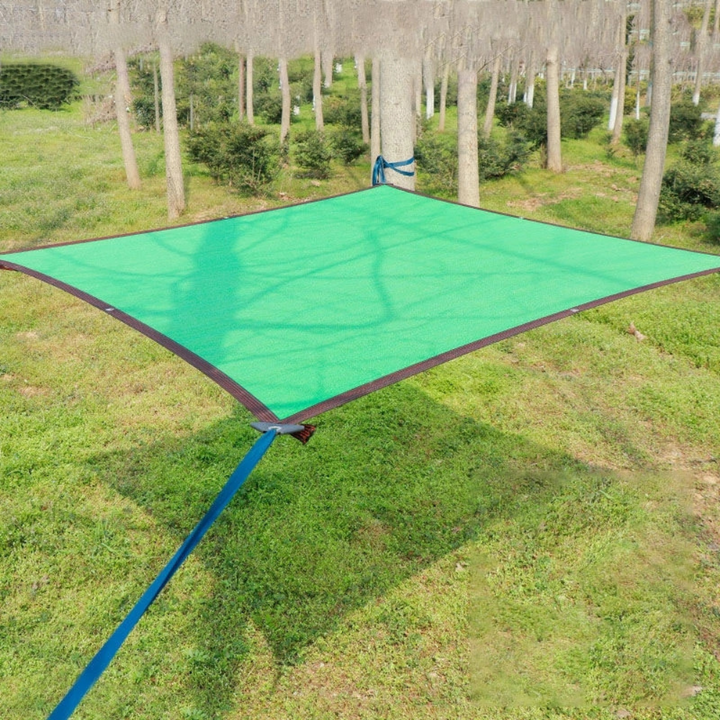 Schaduwdoek HDPE voor buiten met UV-werende structuur – rechthoekig zonwerende doek voor tuin terras balkon | Sansoti 4