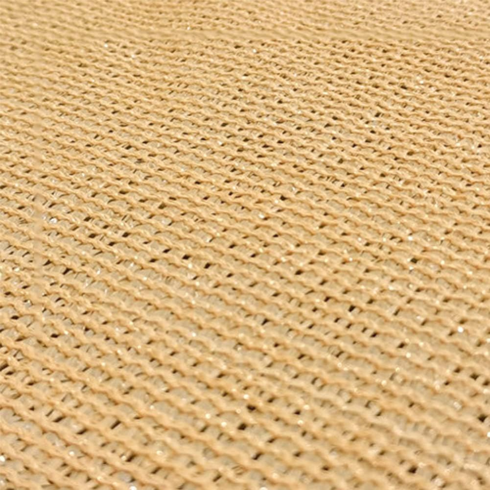 Schaduwdoek HDPE voor buiten met UV-werende structuur – rechthoekig zonwerende doek voor tuin terras balkon | Sansoti 6