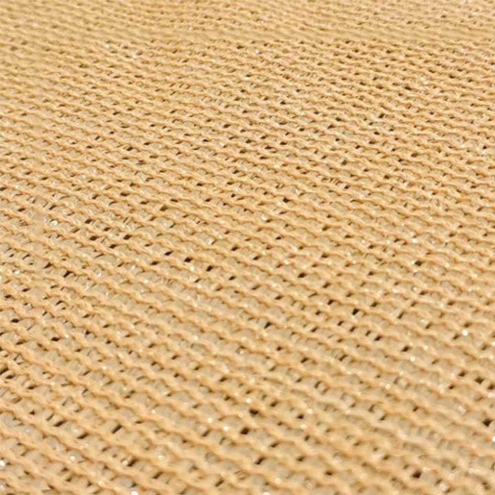 Schaduwdoek HDPE voor buiten met UV-werende structuur – rechthoekig zonwerende doek voor tuin terras balkon | Sansoti 6