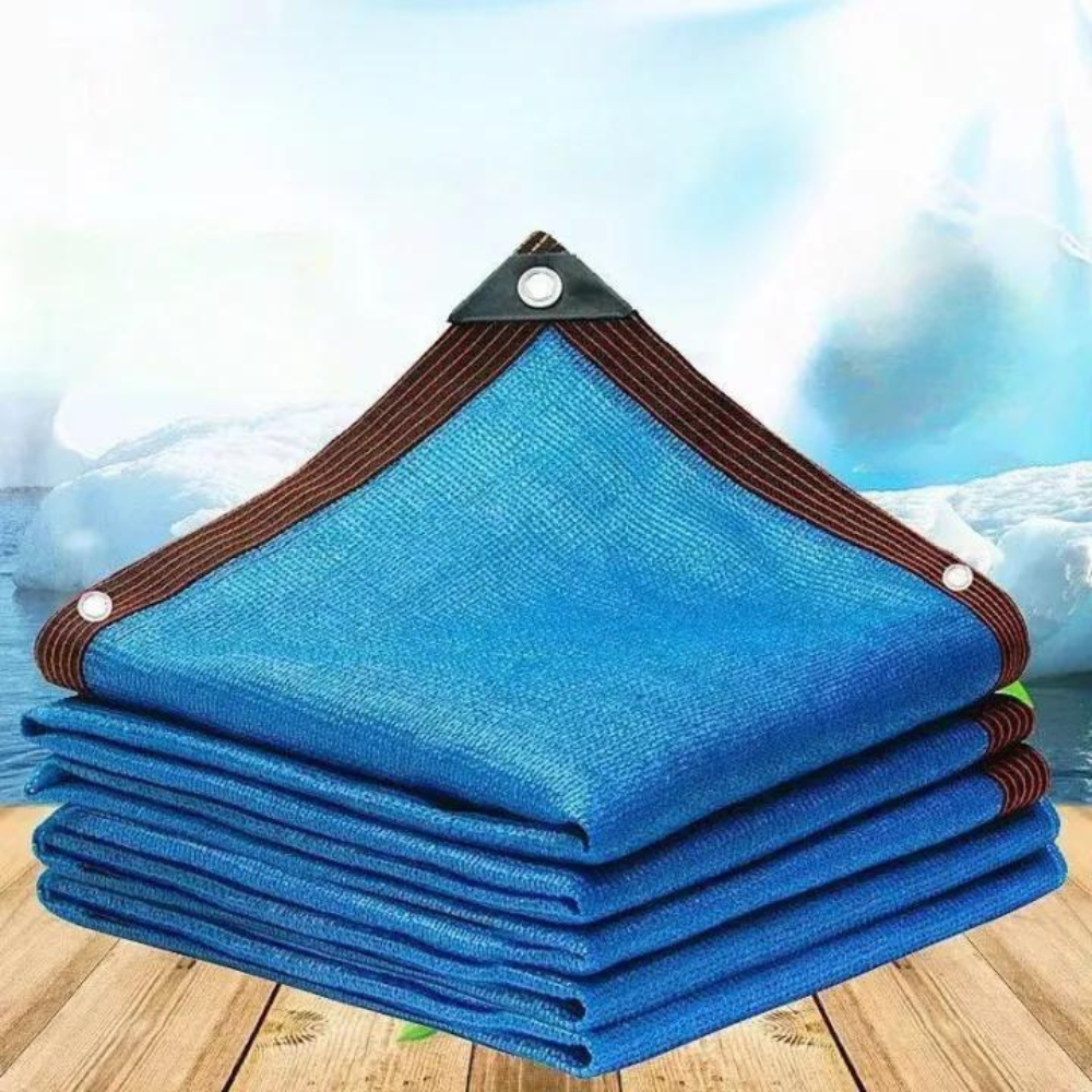 Schaduwdoek HDPE voor buiten met UV-werende structuur – rechthoekig zonwerende doek voor tuin terras balkon | Sansoti 7
