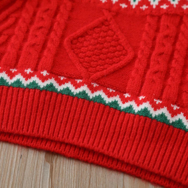 Schattige Kindertrui met Pluche Teddybeer voor Jongens en Meisjes, Warm en Comfortabel 4