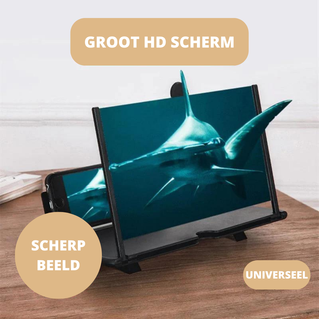 ScreenZoom | Transformeer je telefoon om tot een televisie 1