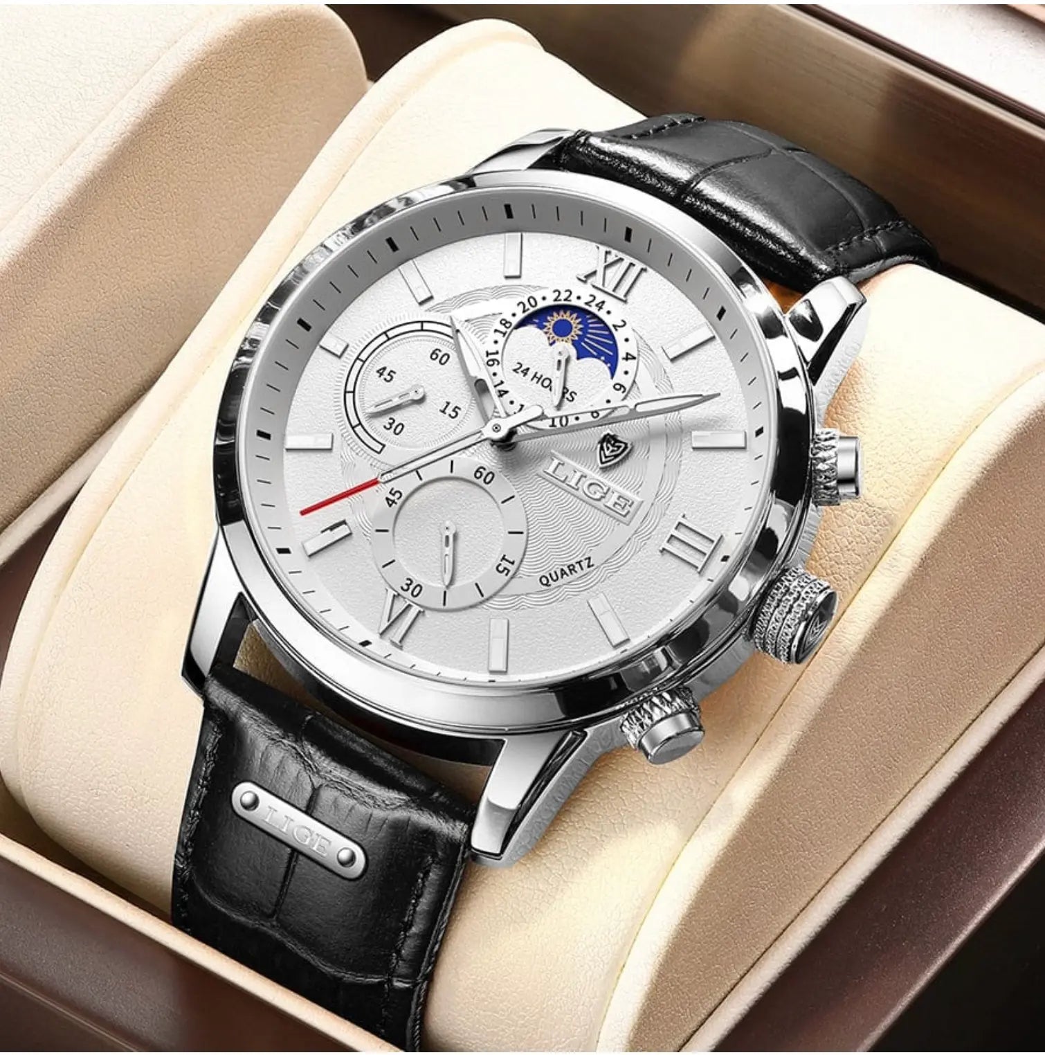 Granivo – Reloj de hombre de lujo acero inoxidable y diseño impermeable