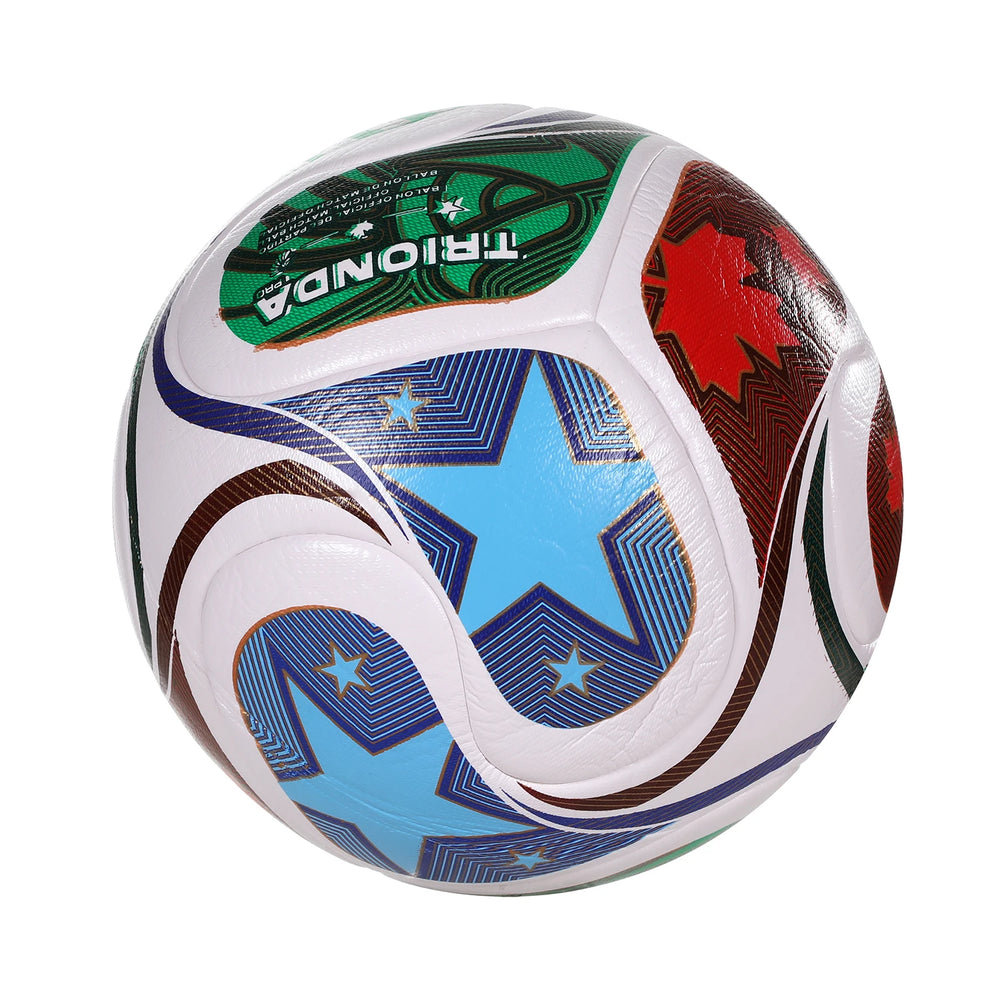 2026 High Quality Soccer Ball Official Size 5 PU Material Seamless Wear Resistant Match Training Football Futbol Voetbal Bola VestraGear