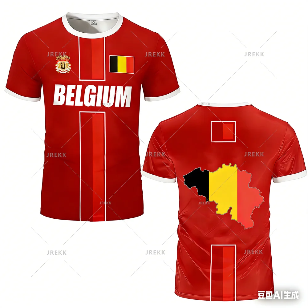 New Belgium Football Jersey Men&