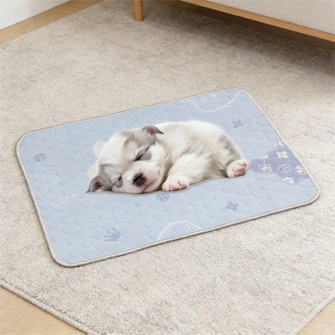 FROSTFUR – Cooling Mat for Dogs & Cats with Ice-Silk Surface Vestragear