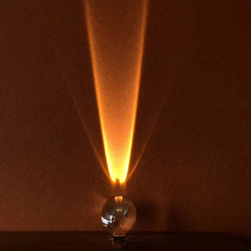 Auravine Kristal Oog Nachtlamp – Sterrenprojectie, Rustgevend Licht &amp; Luxe Design
